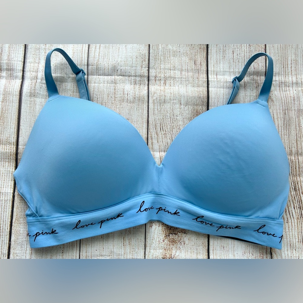 Pink VS Baby Blue Wear Everywhere Bra